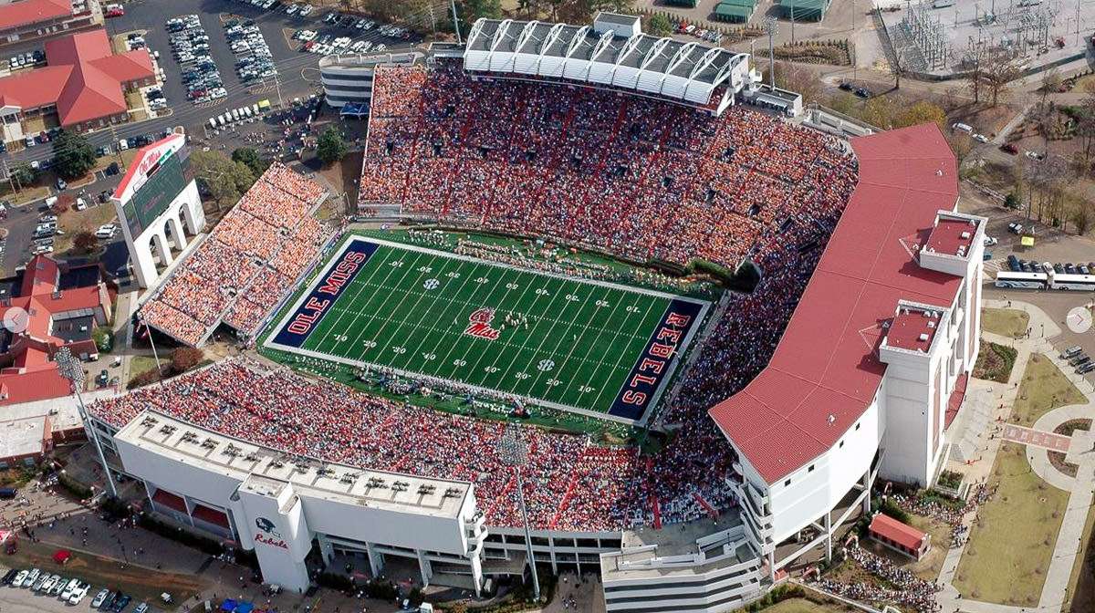Vaught Hemingway Stadium Oxford Mississippi